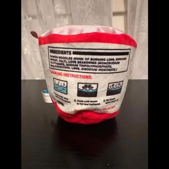 Bark Box Ramen Noodle Bowl Plush Dog Toy - "Pho-Nomenal" Fun - Picture 3 of 3